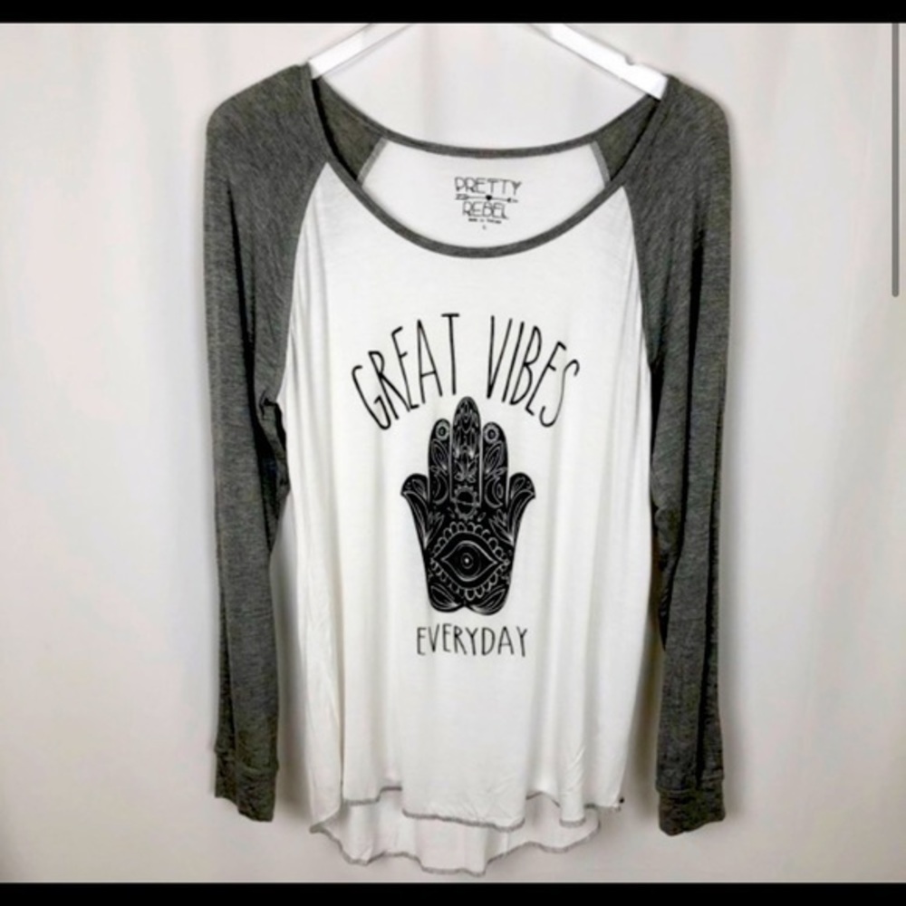 Pretty Rebels Softest Baseball Tee